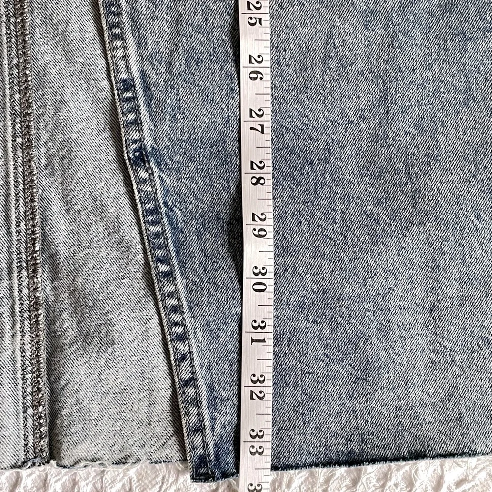 RAG & BONE Clara High Rise Denim Midi Skirt Sz 31 / 10 | 5-Pocket Classic